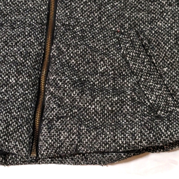 Aeropostale Hooded Zip Vest with Cable-Knit Style Accent Size Medium - Picture 5 of 10